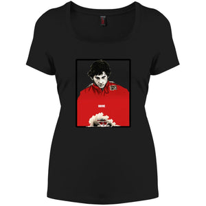 Senna F1 Women's Perfect Scoop Neck Tee