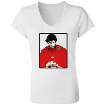Load image into Gallery viewer, Senna F1 Ladies&#39; Jersey V-Neck Tee