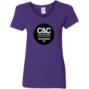 C&CR Ladies' V-Neck Tee
