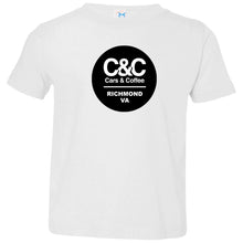 Load image into Gallery viewer, C&amp;CR Toddler Jersey Tee