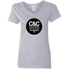 Load image into Gallery viewer, C&amp;CR Ladies&#39; V-Neck Tee