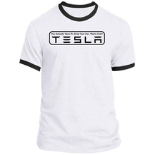 Load image into Gallery viewer, Men&#39;s &quot;You Actually Have To Drive&quot; Tesla Ringer Tee