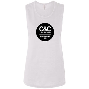 C&CR Ladies' Muscle Tank (Round Logo)