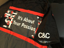 Load image into Gallery viewer, C&amp;C Short Sleeve Hoodie (Red Digital Camo I)