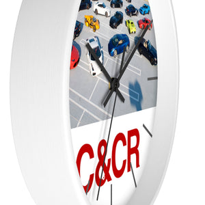 Super Cars of C&CR Wall clock
