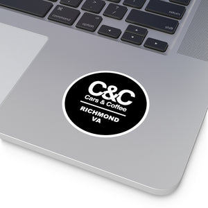 C&CR Round Stickers