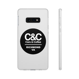 C&CR Logo Flexi iPhone Cases (White)