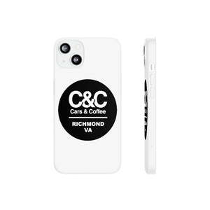 C&CR Logo Flexi iPhone Cases (White)