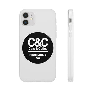 C&CR Logo Flexi iPhone Cases (White)
