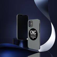 Load image into Gallery viewer, C&amp;CR Logo Slim Phone Cases (Grey)