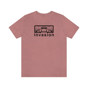 "Mini Invasion" Mini Unisex Jersey Tee (Black)