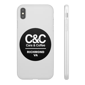 C&CR Logo Flexi iPhone Cases (White)