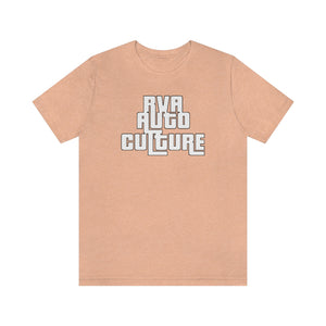 RVA Auto Culture Unisex Jersey Tee (Blk/Red)