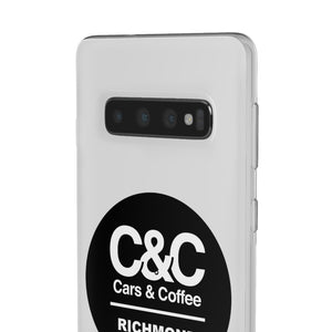 C&CR Logo Flexi iPhone Cases (White)