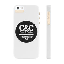 Load image into Gallery viewer, C&amp;CR Logo Slim Phone Cases (White)