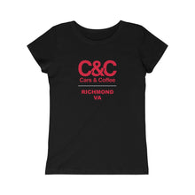 Load image into Gallery viewer, Girls C&amp;CR Modified Logo Princess Tee