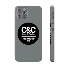 Load image into Gallery viewer, C&amp;CR Logo Slim Phone Cases (Grey)