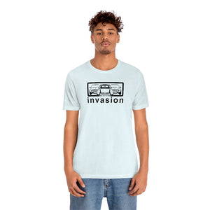 "Mini Invasion" Mini Unisex Jersey Tee (Black)