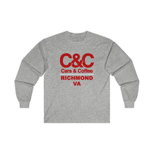 Load image into Gallery viewer, C&amp;CR Modified Logo Long Sleeve (R&amp;W)