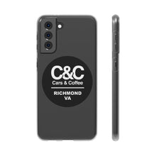 Load image into Gallery viewer, C&amp;CR Logo Flexi iPhone Cases (White)