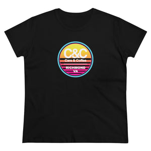 Women's C&CR "Summertime" Heavy Cotton Tee (MV Logo)