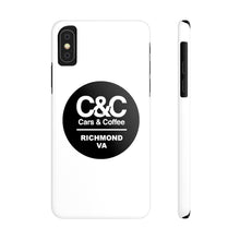 Load image into Gallery viewer, C&amp;CR Logo Slim Phone Cases (White)
