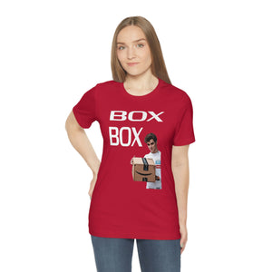 Lando Box Box Box Unisex Jersey Tee