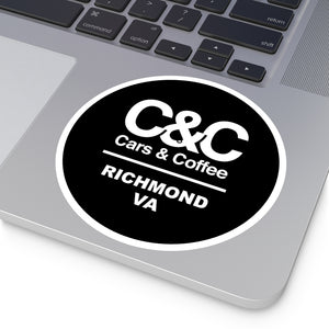 C&CR Round Stickers