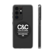 Load image into Gallery viewer, C&amp;CR Logo Flexi iPhone Cases (White)