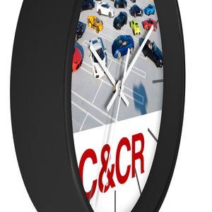 Super Cars of C&CR Wall clock