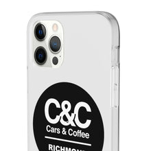 Load image into Gallery viewer, C&amp;CR Logo Flexi iPhone Cases (White)