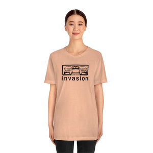 "Mini Invasion" Mini Unisex Jersey Tee (Black)