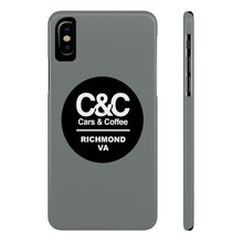 Load image into Gallery viewer, C&amp;CR Logo Slim Phone Cases (Grey)