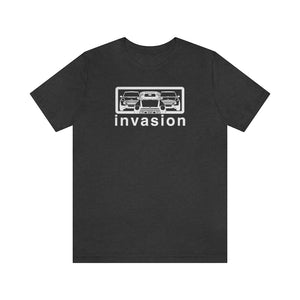 "Mini Invasion" Mini Unisex Jersey Tee (White)