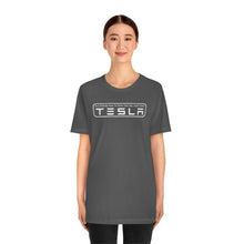 Load image into Gallery viewer, &quot;You Actually Have to Drive&quot; Tesla Unisex Jersey Tee (White)