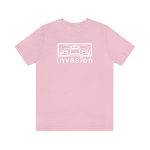 "Mini Invasion" Mini Unisex Jersey Tee (White)