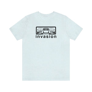 "Mini Invasion" Mini Unisex Jersey Tee (Black)