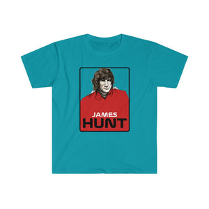 James Hunt F1 Unisex Softstyle Gildan Tee