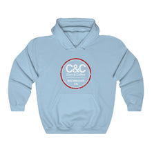Load image into Gallery viewer, C&amp;CR Unisex Hoodie (DC Round Logo)