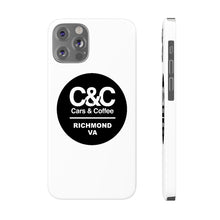 Load image into Gallery viewer, C&amp;CR Logo Slim Phone Cases (White)