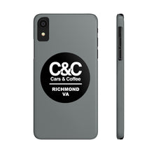 Load image into Gallery viewer, C&amp;CR Logo Slim Phone Cases (Grey)