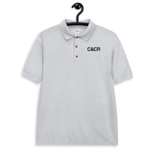 Load image into Gallery viewer, C&amp;CR Embroidered Unisex Polo Shirt (Black Letters) - FREE SHIPPING
