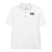 Load image into Gallery viewer, C&amp;C Embroidered Unisex Polo Shirt (Black Modded Logo) - FREE SHIPPING