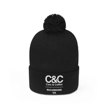 Load image into Gallery viewer, C&amp;CR Pom Pom Embroidered Beanie