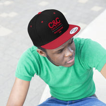 Load image into Gallery viewer, C&amp;CR Embroidered Classic Flat Bill Hat