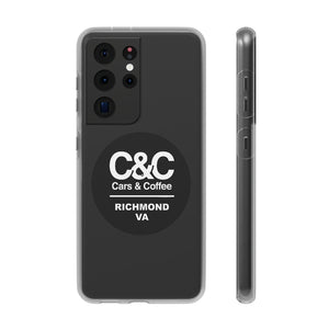 C&CR Logo Flexi iPhone Cases (White)