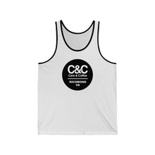 Load image into Gallery viewer, C&amp;CR Logo Unisex Jersey Tank