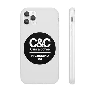 C&CR Logo Flexi iPhone Cases (White)
