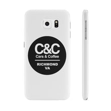 Load image into Gallery viewer, C&amp;CR Logo Slim Phone Cases (White)
