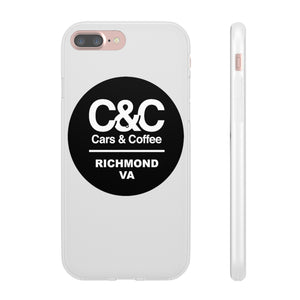 C&CR Logo Flexi iPhone Cases (White)